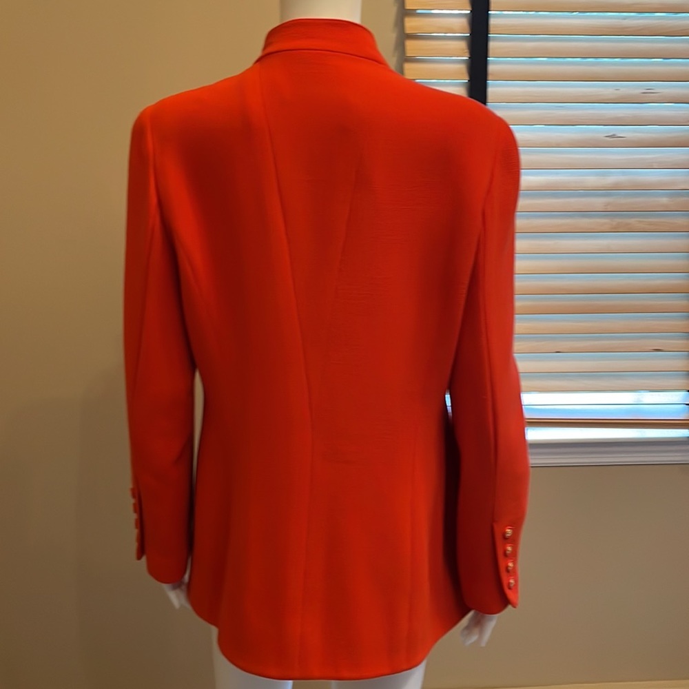 Chanel Orange Utility Jacket - image 6
